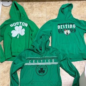 NBA Boston Celtics Green Hoodies size 18-20/ small men’s basketball sweatshirt
